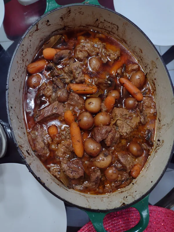 Beef burgundy