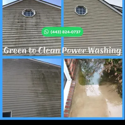 Green To Clean Power Washing And Gutter Cleaning