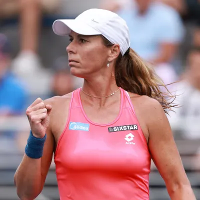 Professional Tennis Player And The Coach At The Same Time Only Serious Requests