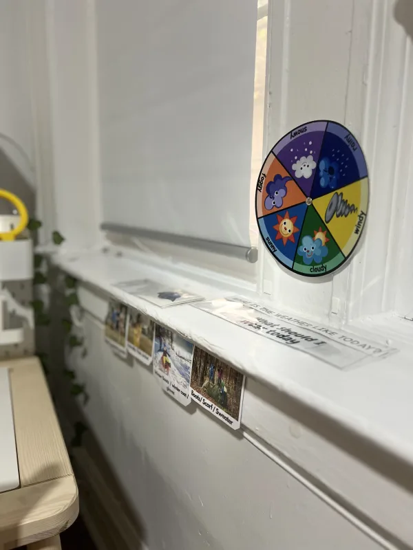 Science /sensory corner