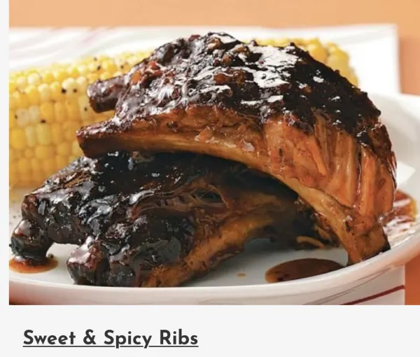 Sweet & Spicy Ribs