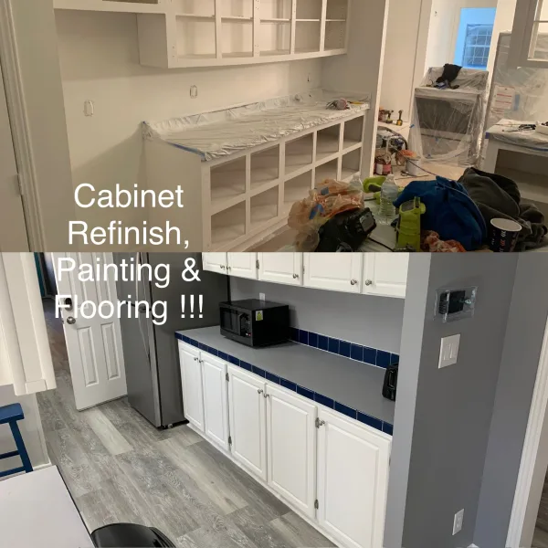Kitchen Cabinet Repaint