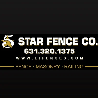 5 Star Fence & Masonry