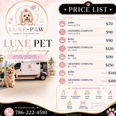 Luxe.Paw Mobile Grooming 