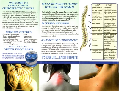 Dr. Martin Grossman, DC - Coral Gables Chiropractic Centre