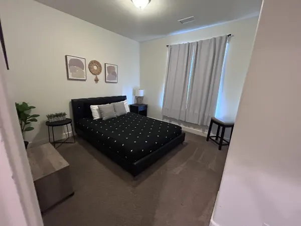 After cleaning bedroom #2 (AirBnB)