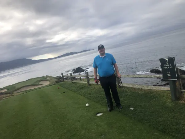 Hole 7 at pebble beach (birdi