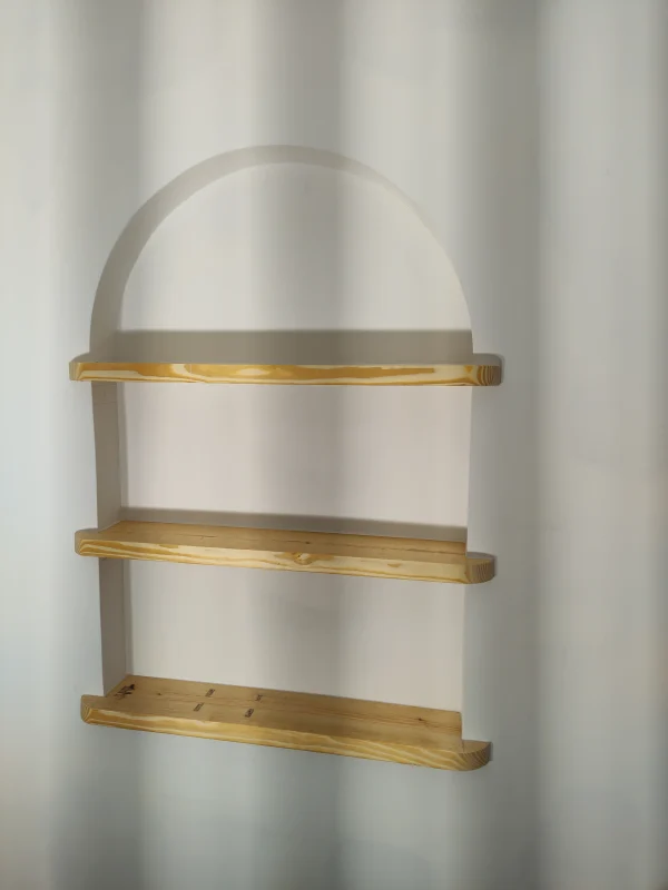 Bathroom shelves
