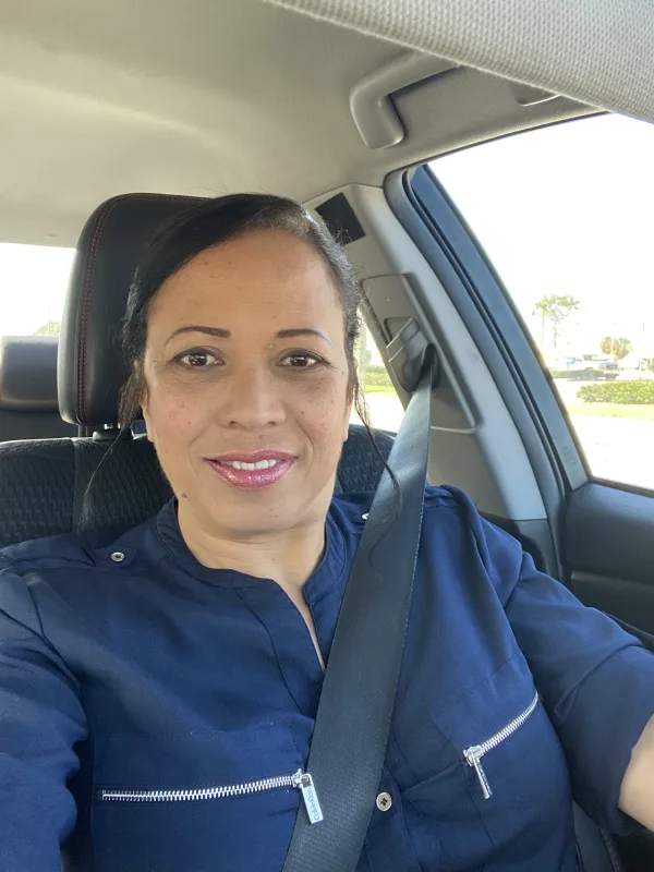 On my way to meet a new client