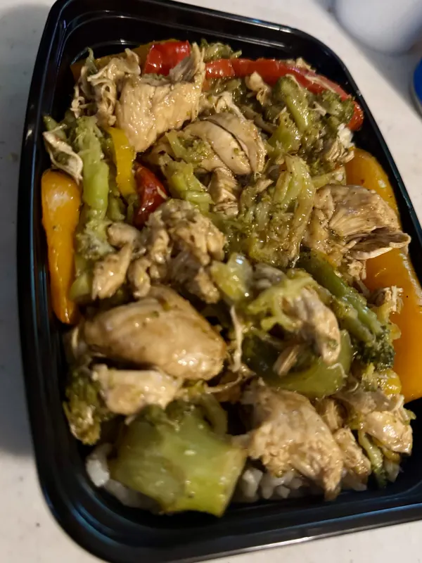 Chicken stir fry