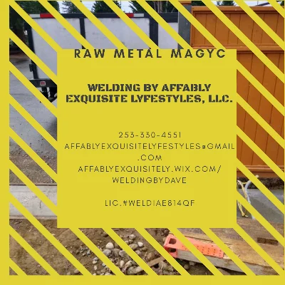 Welding By Affably Exquisite Lyfestyles LLC