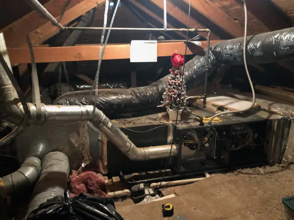 Before Furnace Replacement