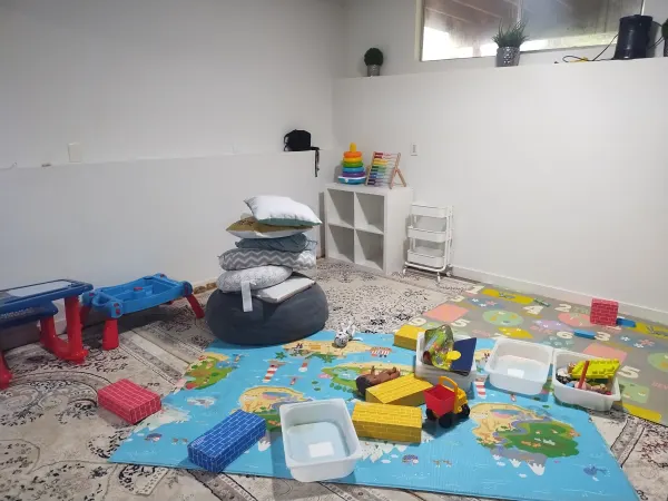 Daycare room before organizing 