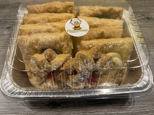 Assorted pastry tray