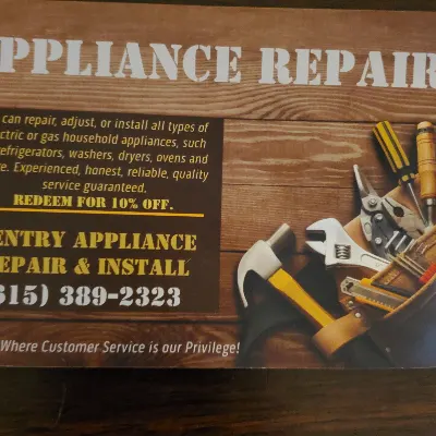 Gentry Appliance Repair And Installation