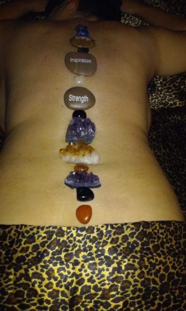 positive affirmation stones