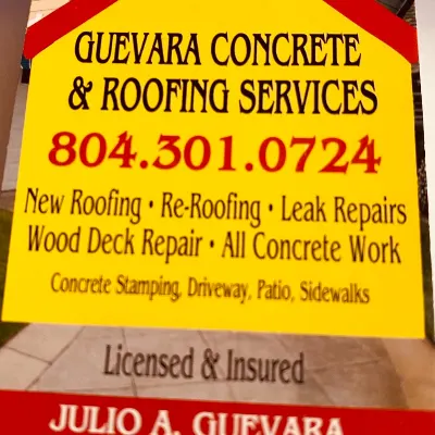 Guevaras Concrete &r ROOF SERVICE