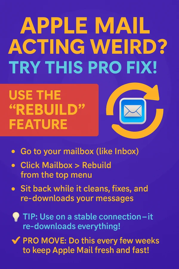 Apple mail troubleshooting