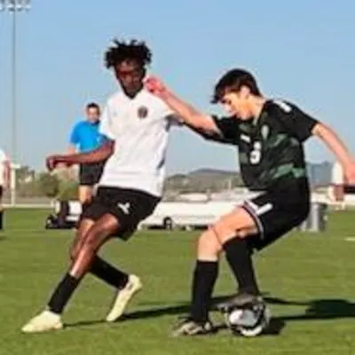 Jaxon LaRue Soccer Training