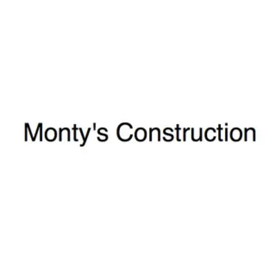 Monty's Construction