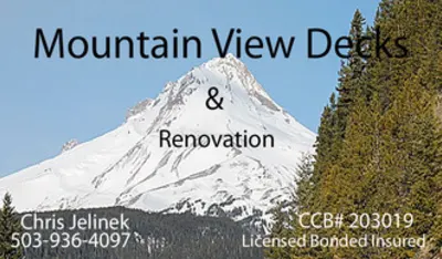 Mountain View Decks & Renovation