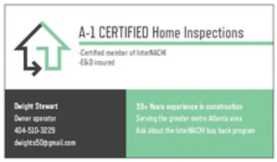 A-1 Certified Home Inspections, LLC