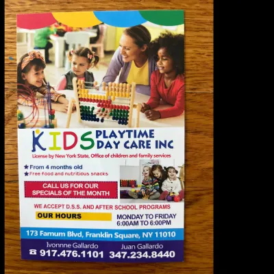 Kids Playtime Day Care Inc.