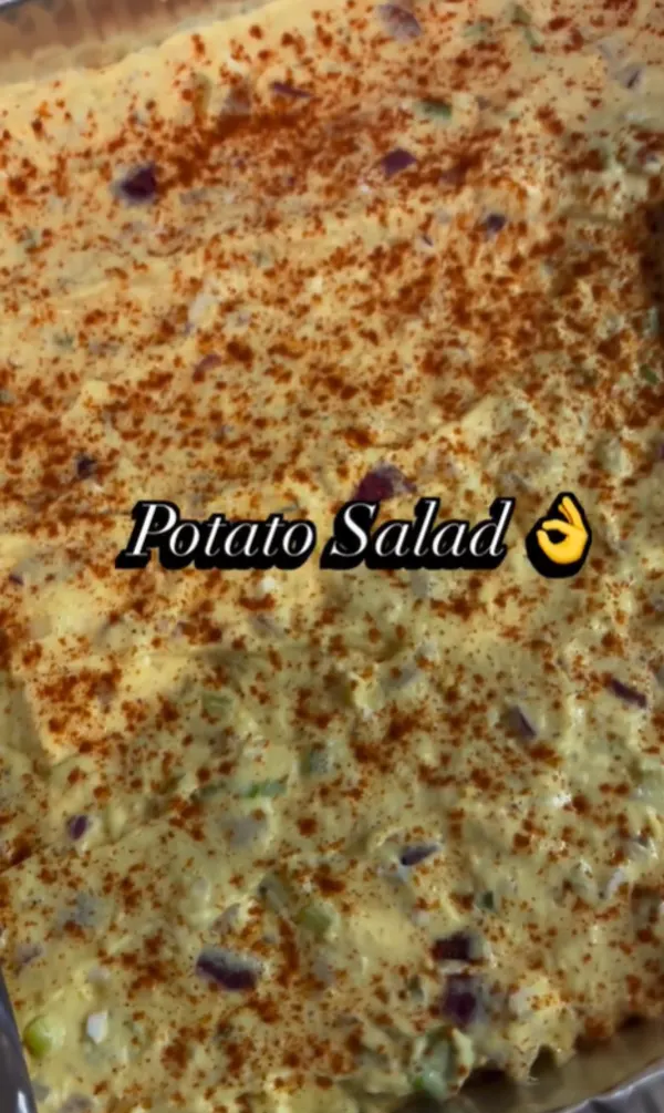 We Love A Good Potato Salad For A Hot Day or BBQ… Need One or any catering for you next event hit me up!!!