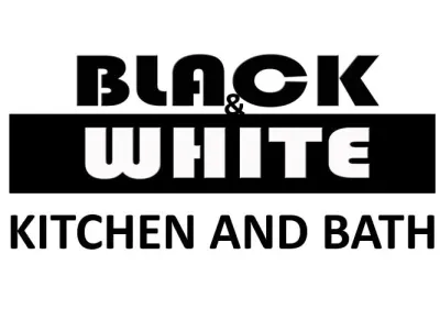 Black And White Kitchen And Bath