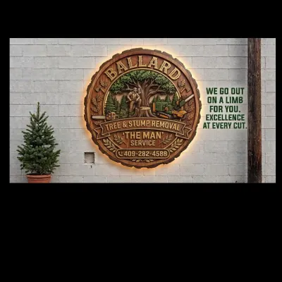 BALLARD " THE MAN" TREE & STUMP REMOVAL SERVICE 