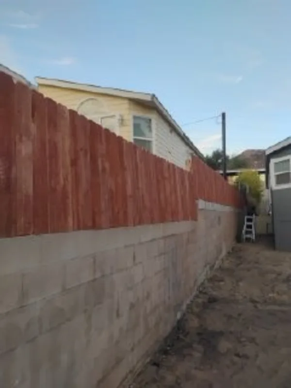 Add on 3 ft of cedar fence