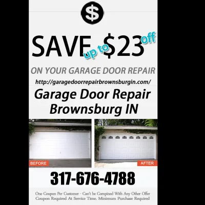 Garage Door Repair Brownsburg IN