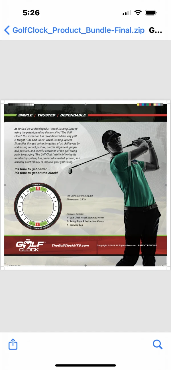 Co-inventor of the Golf clock