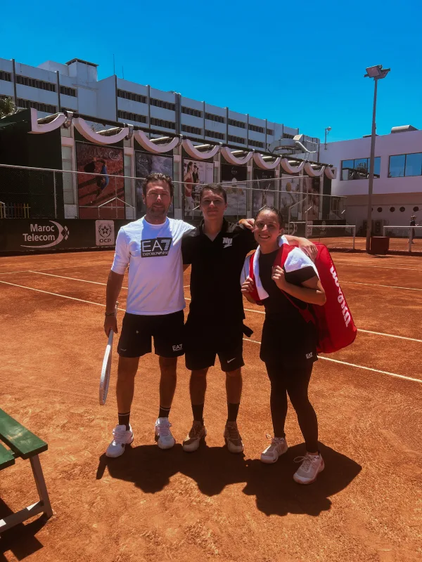 Worked with Team Elissabeta Cochiaretto (WTA RANK: 30)