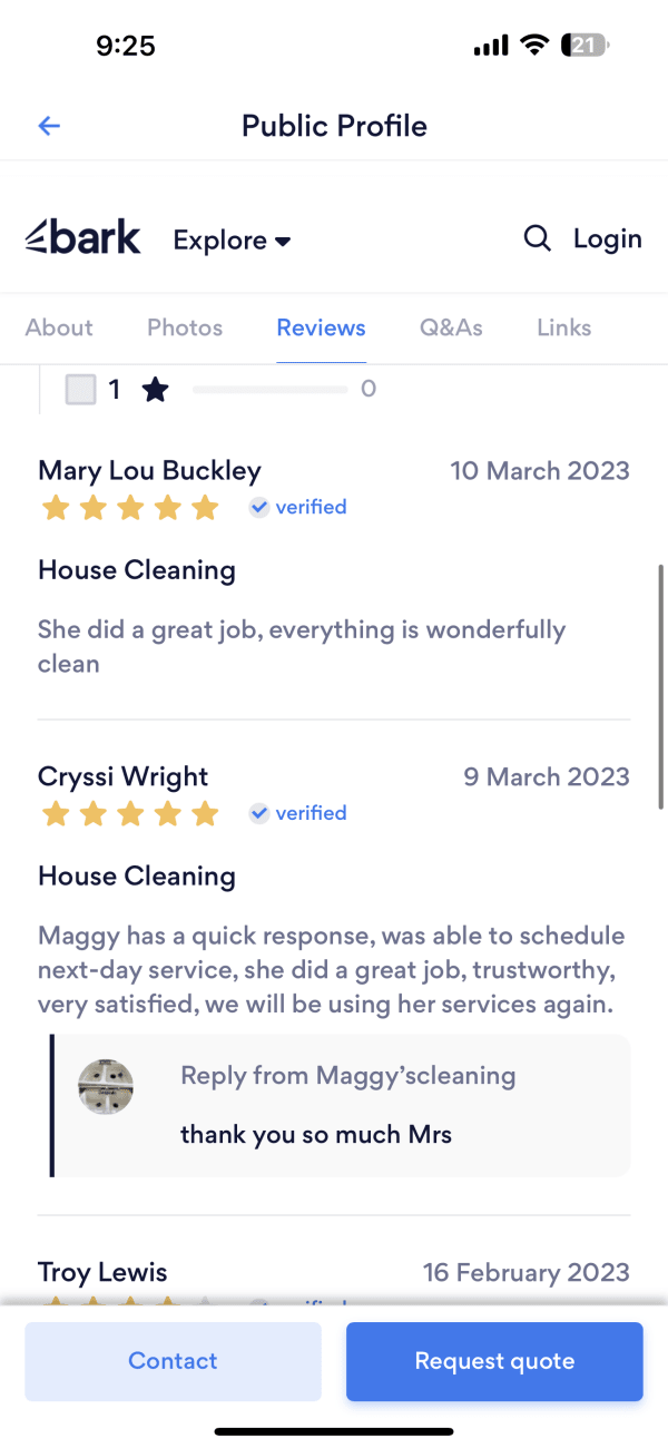 satisfied customer giving away 5 stars happy and glad to have his house organized and clean