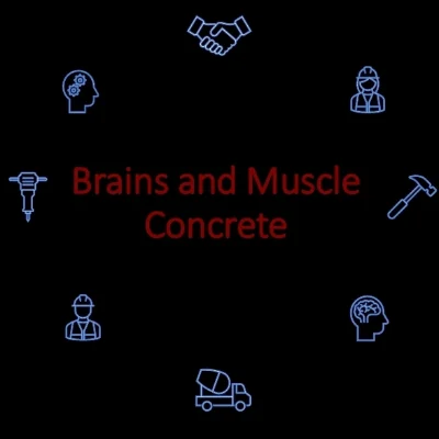 Brains And Muscle Concrete