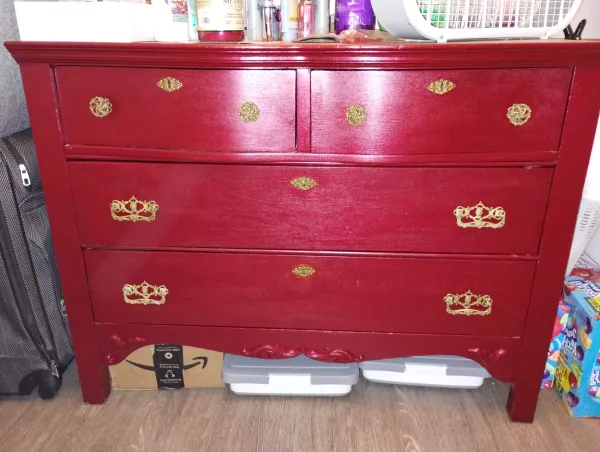 1910 dresser repaint