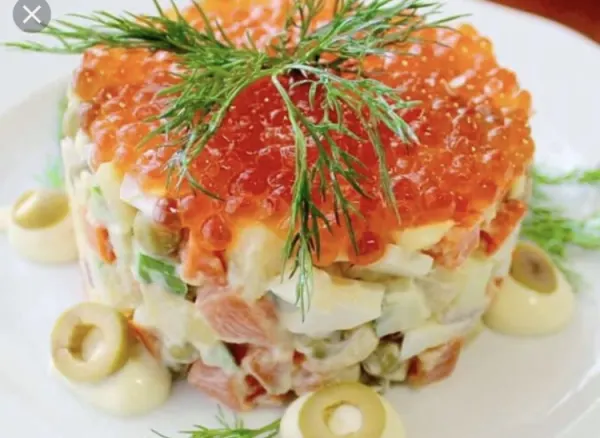 Salmon salad