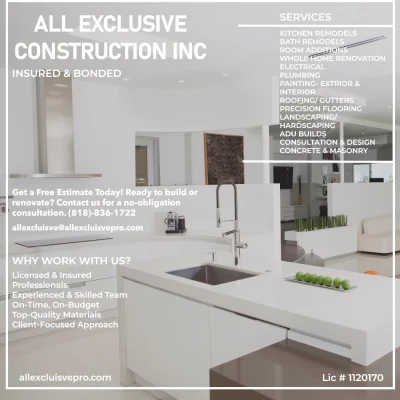 All Exclusive Construction Inc