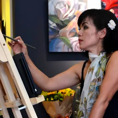 Painting With Mina FERRANTE