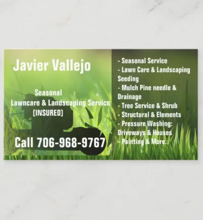 Javier Vallejo Lawn Care And Landcaping Llc