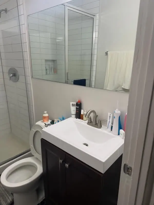 After bathroom