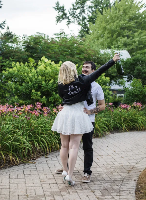 Engagement photoshoot in Chicago