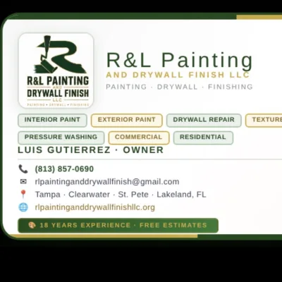 R&L Painting And Drywall Finish