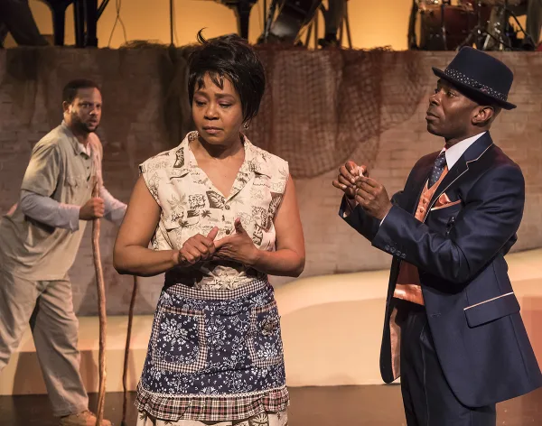 Karole Foreman as Bess in Porgy & Bess at Ensemble Theatre Company