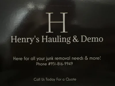 Henry's Hauling And Demo