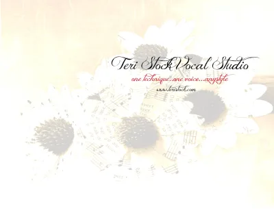 Teri Stock Vocal Studios