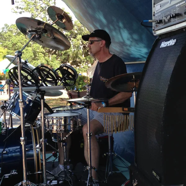 Jamming at Hope Fest.