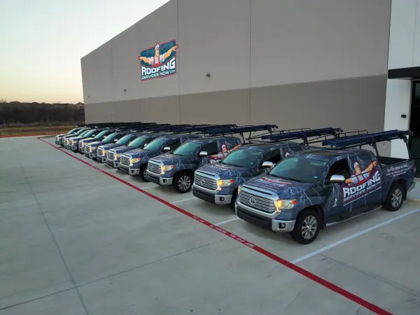 Roofing trucks