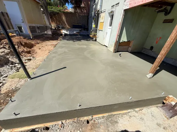 New Concrete Slab